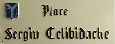 Gedenktafel Celibidache